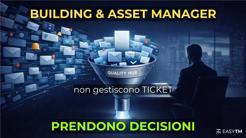 Building e Asset Manager non gestiscono ticket: decidono